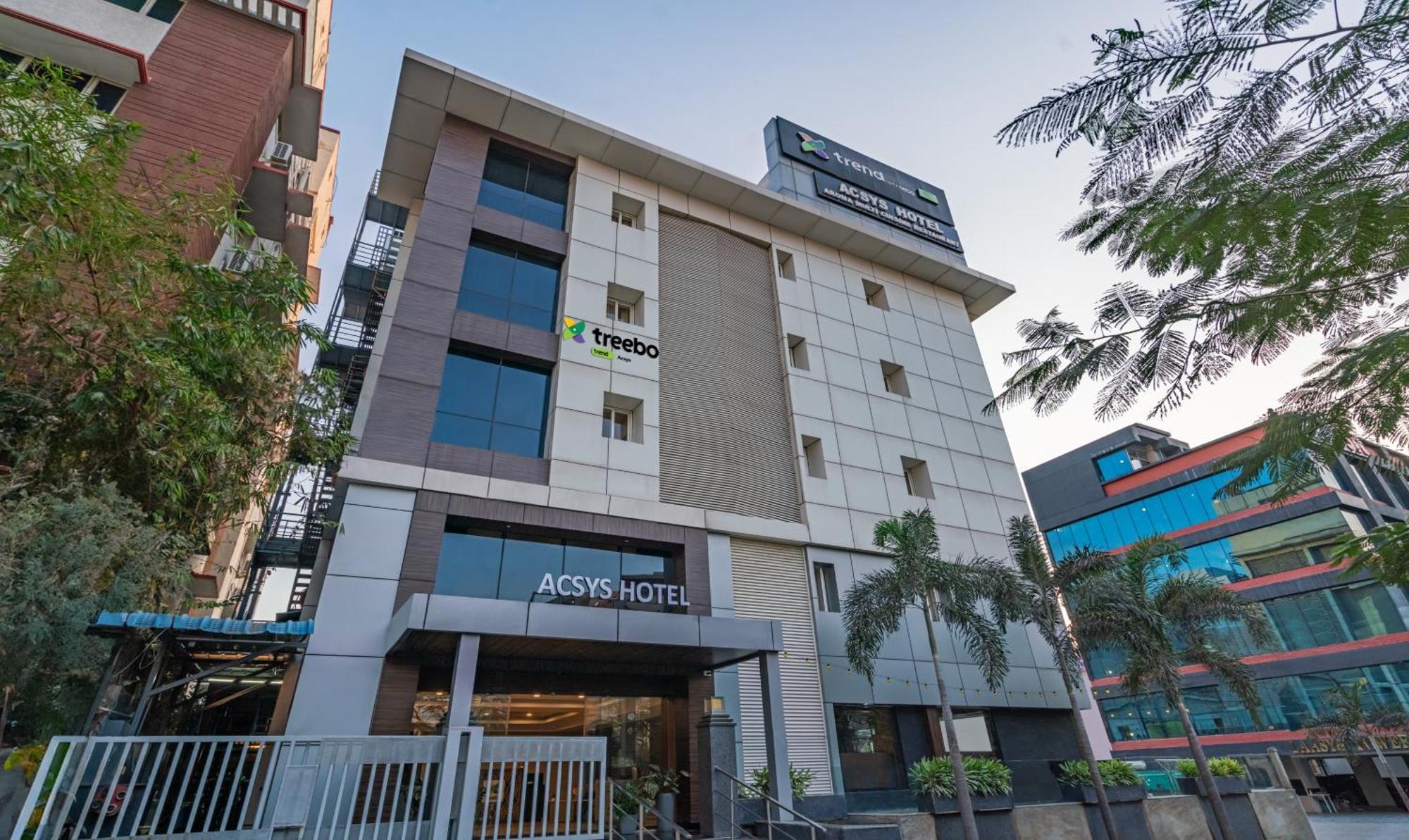 Treebo Acsys, Gachibowli Hotel Hyderabad Exterior photo