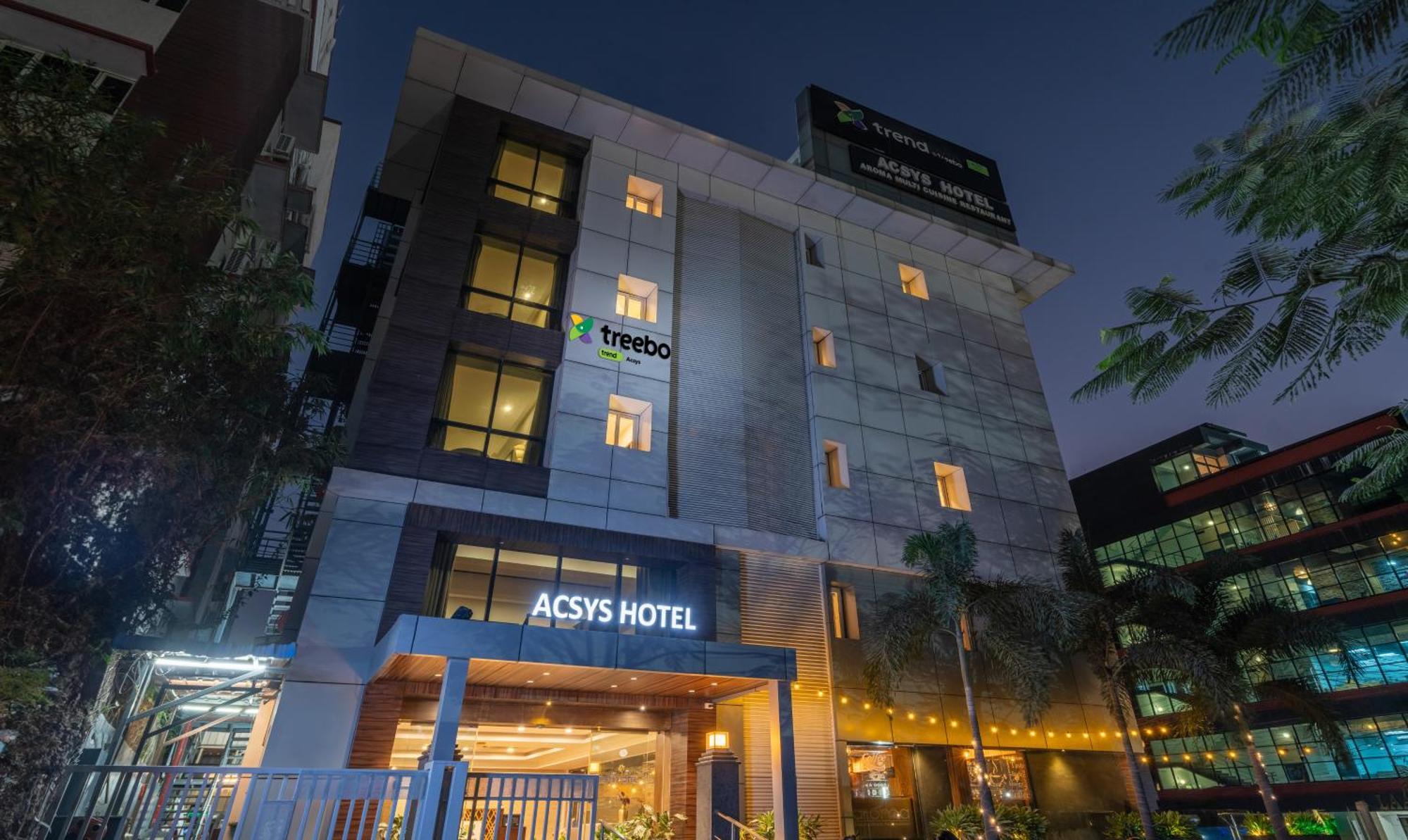 Treebo Acsys, Gachibowli Hotel Hyderabad Exterior photo